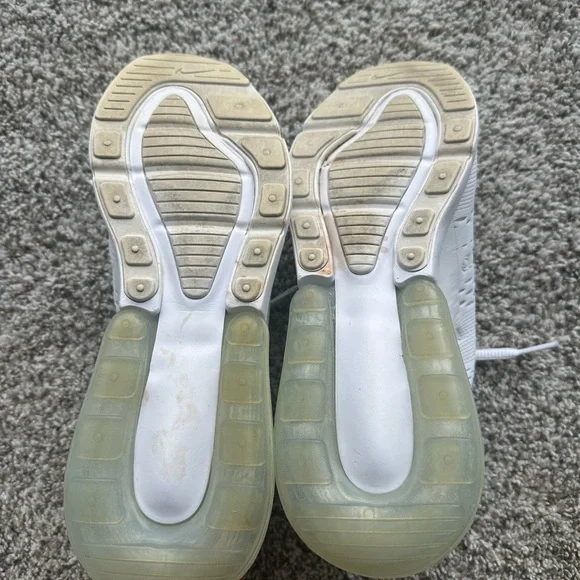 Nike Air Max 270 White big kid size 6, women’s size 7.5 - Picture 4 of 4